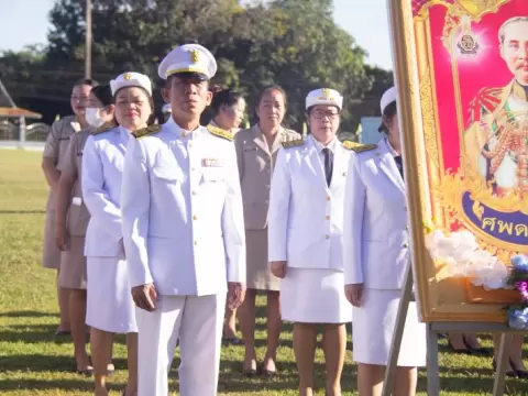 พิธีน้อมรำลึกเนื่องในวันคล้ายวันสวรรคตพระบาทสมเด็จพระจุลจอมเกล้า